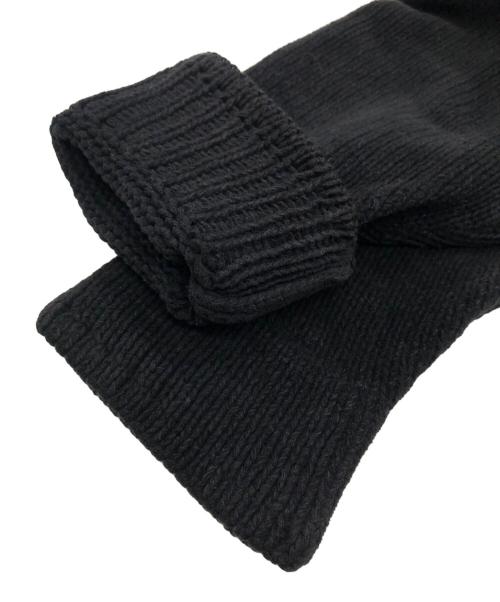 C.P COMPANY（シーピーカンパニー）C.P COMPANY (シーピーカンパニー) COTTON CHENILLE BOTTONED CARDIGAN ブラック サイズ:SIZE XLの古着・服飾アイテム