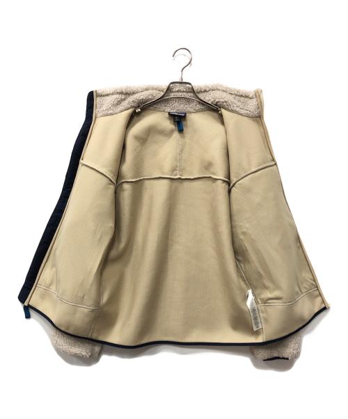 Patagonia（パタゴニア）Patagonia (パタゴニア) クラシックレトロXジャケット ナチュラル×ネイビー サイズ:Mの古着・服飾アイテム