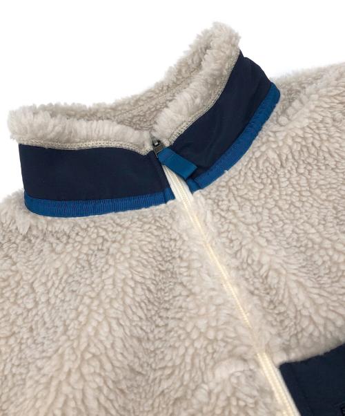 Patagonia（パタゴニア）Patagonia (パタゴニア) クラシックレトロXジャケット ナチュラル×ネイビー サイズ:Mの古着・服飾アイテム