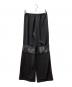 YANMI (ヤンミ) LACE PANEL PANTS 26SS ブラック サイズ:SIZE 2：16000円