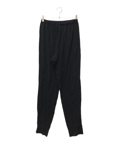 YOHJI YAMAMOTO（ヨウジヤマモト）YOHJI YAMAMOTO (ヨウジヤマモト) 裾デザインテーパードパンツ ブラック サイズ:SIZE Sの古着・服飾アイテム
