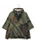 NIKE ACG（ナイキエーシージー）の古着「Fuji allover print poncho/フジ オールオーバー プリント ポンチョ」｜グリーン