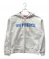 SUPREME（シュプリーム）の古着「Collegiate Applique Zip Up Hooded Sweatshirt」｜グレー
