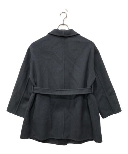 SLOBE IENA（スローブ イエナ）SLOBE IENA (スローブ イエナ) SUPER140ダブルフェイスベルテッドコート グレー サイズ:FREEの古着・服飾アイテム