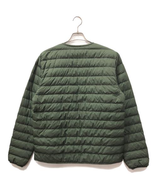 mont-bell（モンベル）mont-bell (モンベル) US スペリオダウン ラウンドネックジャケット グリーン サイズ:Lの古着・服飾アイテム