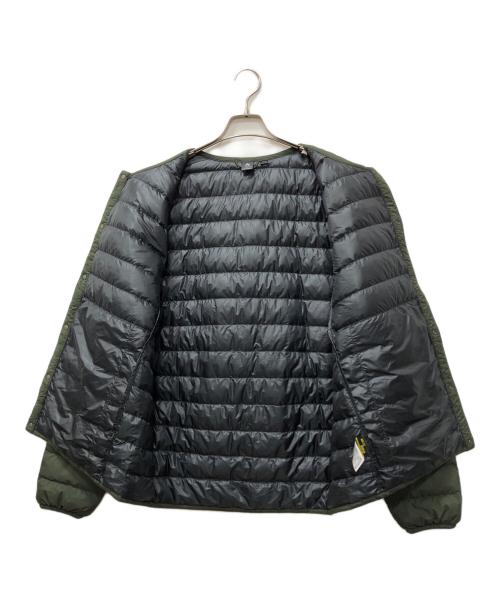 mont-bell（モンベル）mont-bell (モンベル) US スペリオダウン ラウンドネックジャケット グリーン サイズ:Lの古着・服飾アイテム