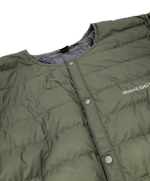 mont-bell（モンベル）mont-bell (モンベル) US スペリオダウン ラウンドネックジャケット グリーン サイズ:Lの古着・服飾アイテム