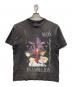 SAINT MICHAEL（セントマイケル）の古着「EV SS TEE / NEON GNSIS」｜ブラック