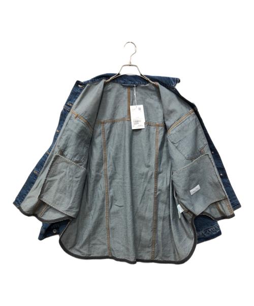Adam et Rope（アダム エ ロペ）Adam et Rope (アダム エ ロペ) シャツライクGジャン ブルー サイズ:38 未使用品の古着・服飾アイテム