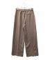 theory luxe (セオリーリュクス) ドレープセンタープレスワイドパンツ - Idana - Luve ベージュ サイズ:40：16000円