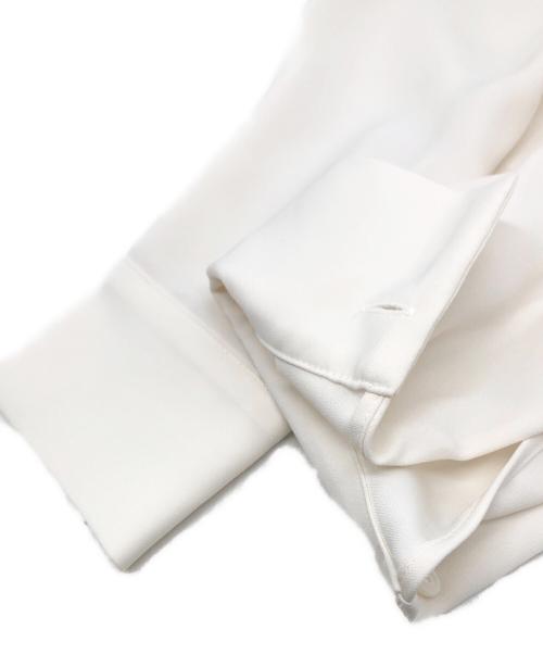 theory luxe（セオリーリュクス）theory luxe (セオリーリュクス) タイブラウス - Esther - Marvine アイボリー サイズ:38 未使用品の古着・服飾アイテム