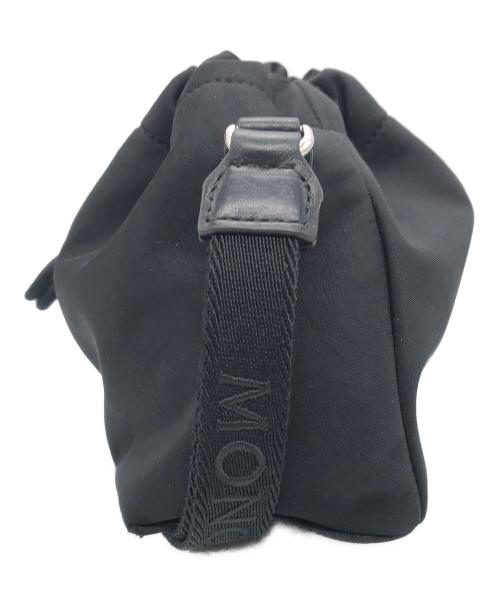 MONCLER（モンクレール）MONCLER (モンクレール) Trick ポーチ ブラックの古着・服飾アイテム