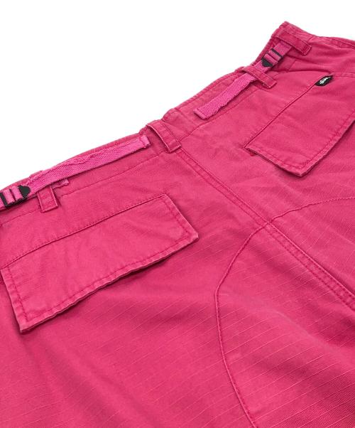 stussy（ステューシー）stussy (ステューシー) Ripstop Surplus Cargo ピンク サイズ:34の古着・服飾アイテム