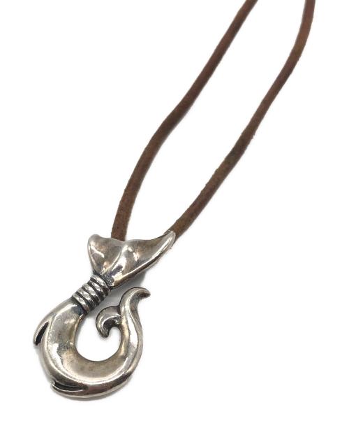 BILL WALL LEATHER（ビルウォールレザー）BILL WALL LEATHER (ビルウォールレザー) Whale Tale Hook Pendant/ネックレス シルバーの古着・服飾アイテム