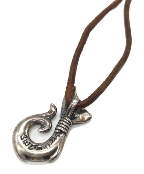 BILL WALL LEATHER（ビルウォールレザー）BILL WALL LEATHER (ビルウォールレザー) Whale Tale Hook Pendant/ネックレス シルバーの古着・服飾アイテム