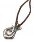 BILL WALL LEATHER (ビルウォールレザー) Whale Tale Hook Pendant/ネックレス シルバー：13000円