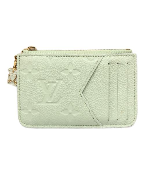 LOUIS VUITTON（ルイ ヴィトン）LOUIS VUITTON (ルイ ヴィトン) カードケース ポルト カルト・ロミー グリーンの古着・服飾アイテム