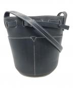 ANYA HINDMARCHアニヤ・ハインドマーチ）の古着「return to nature bucket bag mini」｜ブラック