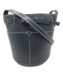 ANYA HINDMARCH（アニヤ・ハインドマーチ）の古着「return to nature bucket bag mini」｜ブラック