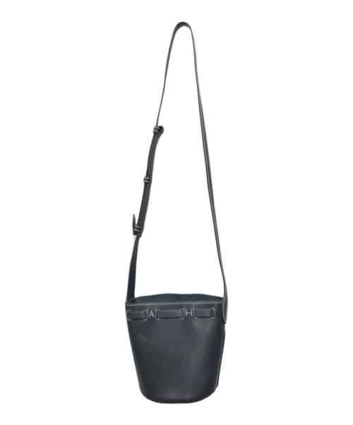 ANYA HINDMARCH（アニヤ・ハインドマーチ）ANYA HINDMARCH (アニヤ・ハインドマーチ) return to nature bucket bag mini ブラック サイズ:下記参照の古着・服飾アイテム