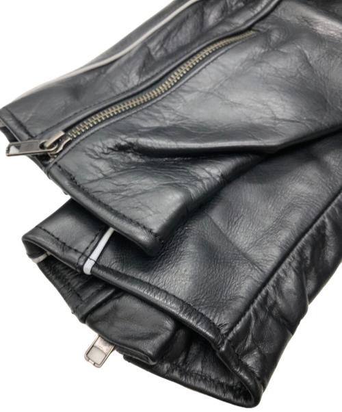 HARLEY-DAVIDSON（ハーレーダビッドソン）HARLEY-DAVIDSON (ハーレーダビッドソン) Enodia レザージャケット（Enodia Leather Riding Jacket） ブラック サイズ:SIZE XLの古着・服飾アイテム