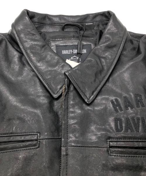 HARLEY-DAVIDSON（ハーレーダビッドソン）HARLEY-DAVIDSON (ハーレーダビッドソン) ロードロッカージャケット ブラック サイズ:SIZE 2XLの古着・服飾アイテム