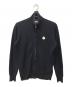 MONCLER（モンクレール）の古着「MAGLIONE TRICOT CARDIGAN ジップアップニット」｜ブラック