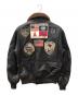 AVIREX (アヴィレックス) TOP GUN トップガン ゴートスキンレザー G-1 フライトジャケット ブラウン サイズ:SIZE 38：75000円