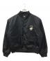 stussy（ステューシー）の古着「SURFMAN STADIUM JACKET」｜ブラック