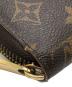 中古・古着 LOUIS VUITTON (ルイ ヴィトン) ジッピー・ウォレット モノグラム ブラウン：25000円