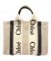 Chloe（クロエ）の古着「WOODYスモールトートバッグ」｜ベージュ