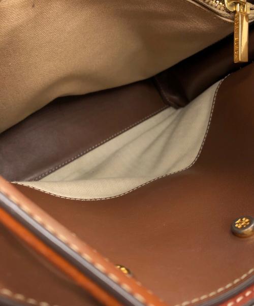TORY BURCH（トリーバーチ）TORY BURCH (トリーバーチ) LEE RADZWILL SMALL DOUBLE BAG ブラックの古着・服飾アイテム