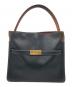 TORY BURCH（トリーバーチ）の古着「LEE RADZWILL SMALL DOUBLE BAG」｜ブラック