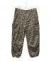 Hysteric Glamour（ヒステリックグラマー）の古着「BARBED WIRE CAMO柄 6ポケット カーゴパンツ」｜グリーン