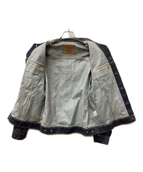 Hysteric Glamour（ヒステリックグラマー）Hysteric Glamour (ヒステリックグラマー) 3rdタイプデニムジャケット インディゴ サイズ:SIZE Mの古着・服飾アイテム