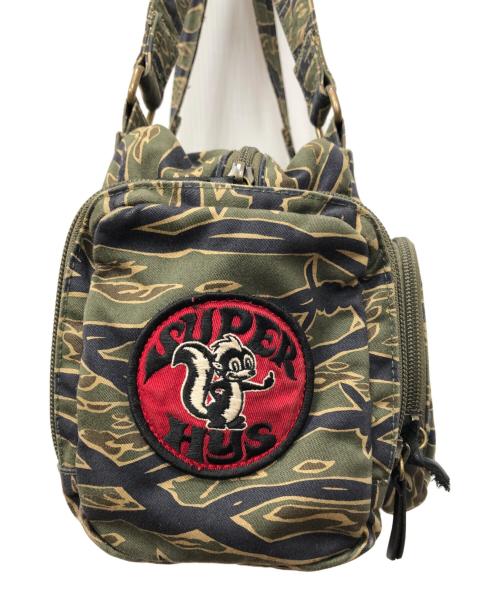 Hysteric Glamour（ヒステリックグラマー）Hysteric Glamour (ヒステリックグラマー) PATCH SCRATCH ミニボストンバッグ カーキ サイズ:下記参照の古着・服飾アイテム