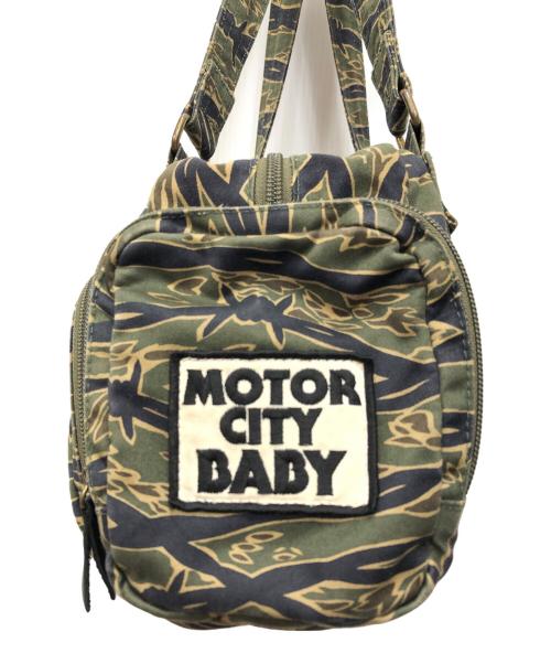 Hysteric Glamour（ヒステリックグラマー）Hysteric Glamour (ヒステリックグラマー) PATCH SCRATCH ミニボストンバッグ カーキ サイズ:下記参照の古着・服飾アイテム