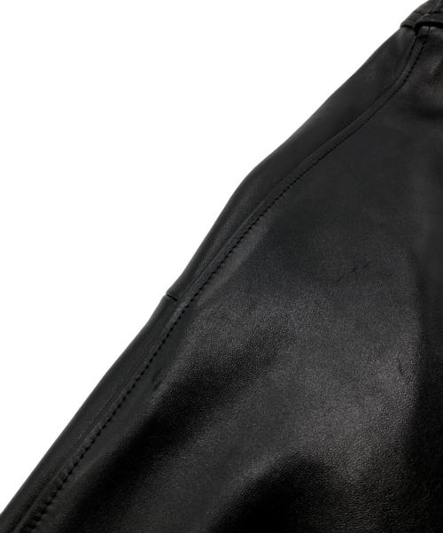 Schott（ショット）Schott (ショット) LEATHER TRACKER JACKET ブラック サイズ:XLの古着・服飾アイテム