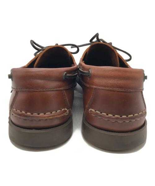 PARABOOT（パラブーツ）PARABOOT (パラブーツ) BARTH デッキシューズ ブラウン サイズ:8の古着・服飾アイテム