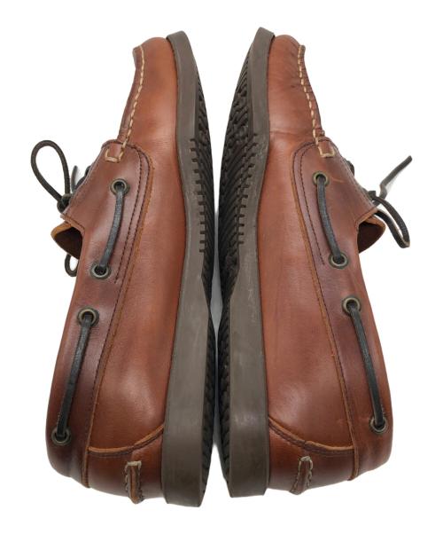 PARABOOT（パラブーツ）PARABOOT (パラブーツ) BARTH デッキシューズ ブラウン サイズ:8の古着・服飾アイテム