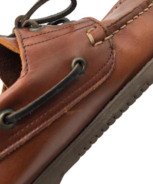 PARABOOT（パラブーツ）PARABOOT (パラブーツ) BARTH デッキシューズ ブラウン サイズ:8の古着・服飾アイテム