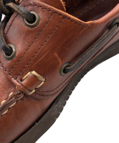 PARABOOT（パラブーツ）PARABOOT (パラブーツ) BARTH デッキシューズ ブラウン サイズ:8の古着・服飾アイテム