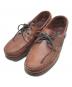 PARABOOT（パラブーツ）の古着「BARTH デッキシューズ」｜ブラウン