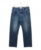 TANAKAタナカ）の古着「THE STRAIGHT JEAN TROUSERS」｜ブルー