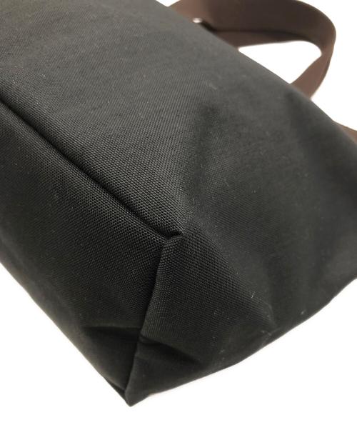 Herve Chapelier（エルベシャプリエ）Herve Chapelier (エルベシャプリエ) コーデュラスクエアトート（M） ブラックの古着・服飾アイテム