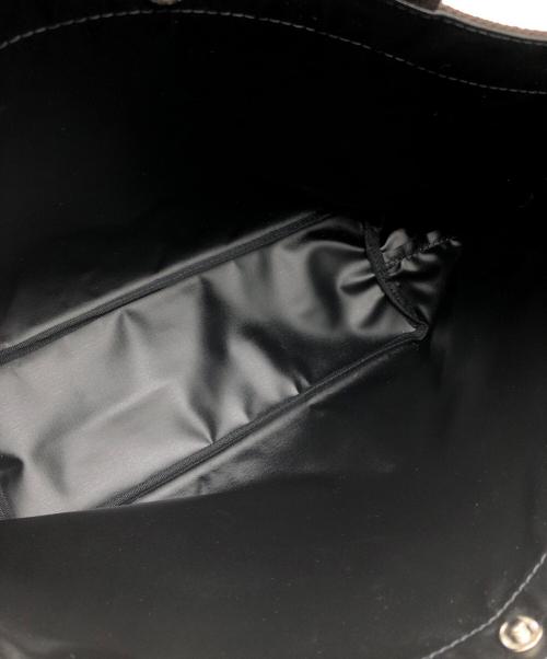 Herve Chapelier（エルベシャプリエ）Herve Chapelier (エルベシャプリエ) コーデュラスクエアトート（M） ブラックの古着・服飾アイテム