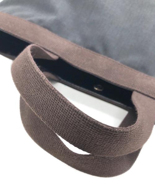 Herve Chapelier（エルベシャプリエ）Herve Chapelier (エルベシャプリエ) コーデュラスクエアトート（M） ブラックの古着・服飾アイテム