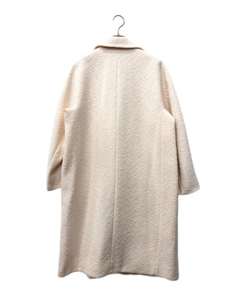 DRAWER（ドゥロワー）DRAWER (ドゥロワー) RESORT2 ネップチェスターコート ピンク サイズ:36の古着・服飾アイテム