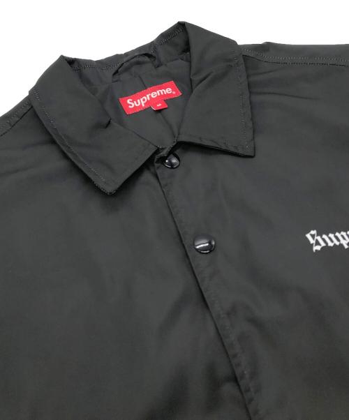SUPREME（シュプリーム）SUPREME (シュプリーム) Nan Goldin Misty and Jimmy Paulette Coaches Jacket ブラック サイズ:Mの古着・服飾アイテム