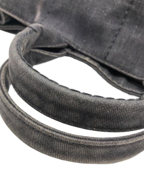 PRADA（プラダ）PRADA (プラダ) カナパデニム2WAY トートバッグ ブラックの古着・服飾アイテム